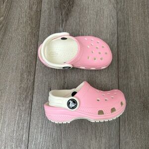 Pink Glow In The Dark Crocs